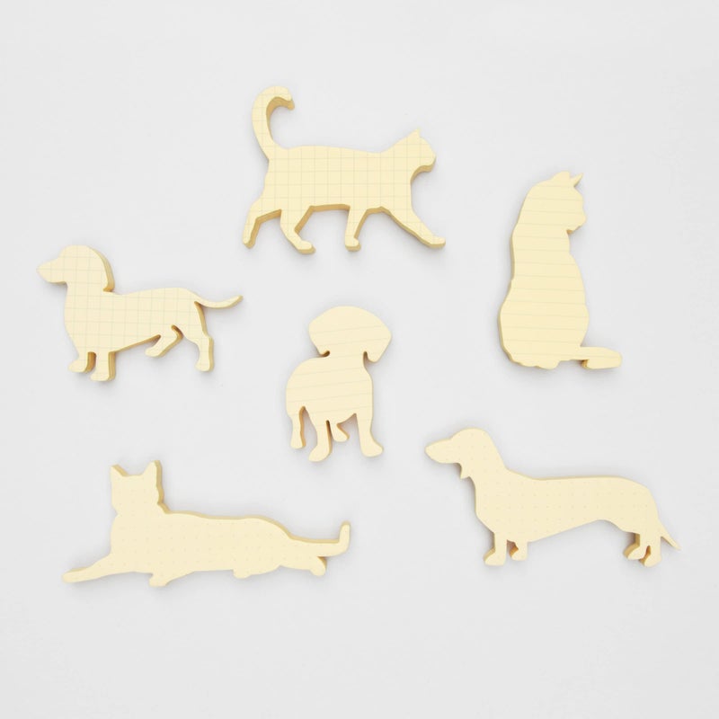 Suck UK Good Design Dog Sticky Note - Dachshund Stationery - Weiner Dog Notepad - Dachshund Gifts - Novelty Sticky Notes - Stationery Gift - Desk Accessories - Fathers Day Gift - Dotted Lined Grid Notepads - Image 4